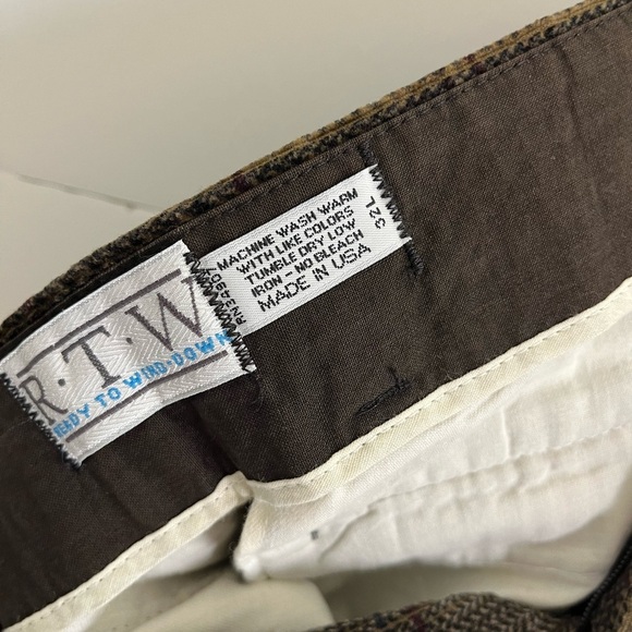 NOS Spiegel Vtg Men Pants Ready To Wind Down Corduroy Style Straight Leg Sz 32L - Picture 7 of 11